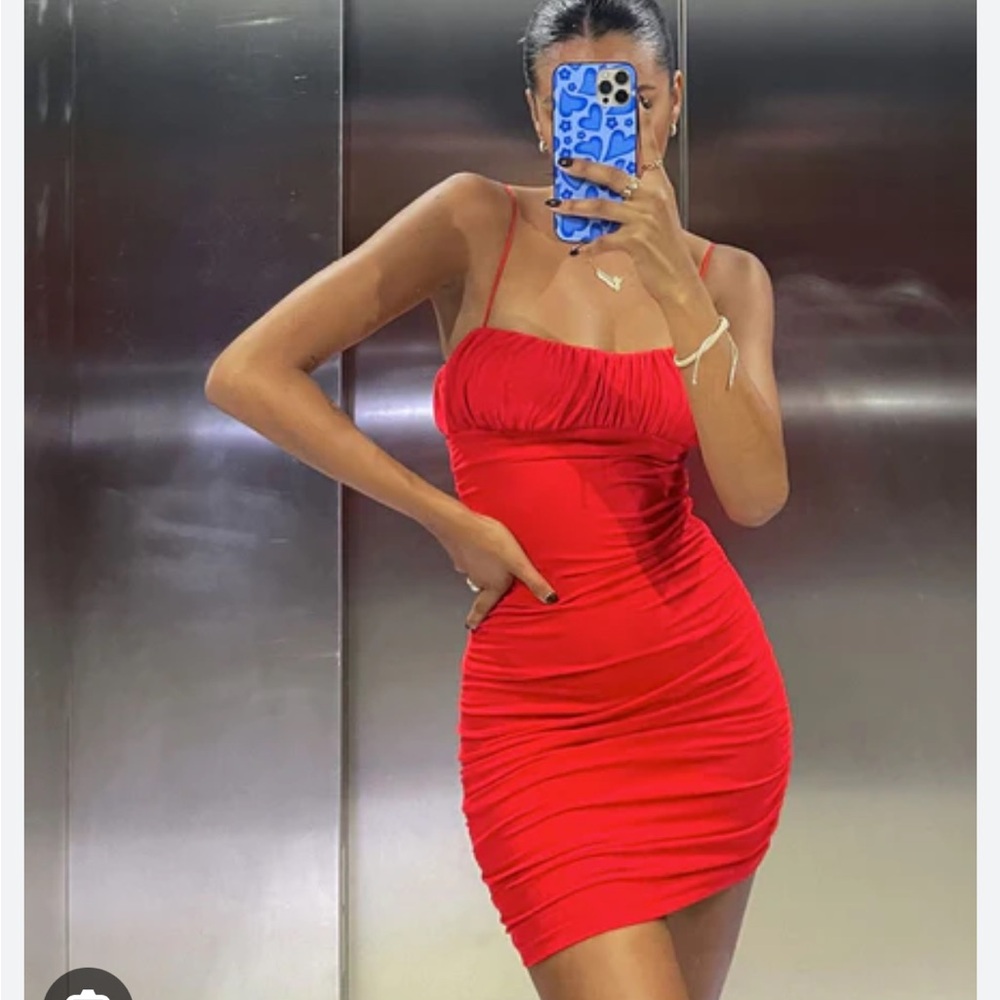 Princess Polly - Red Penney Dress